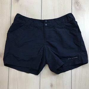 Columbia W Medium Shorts Navy Blue Nylon